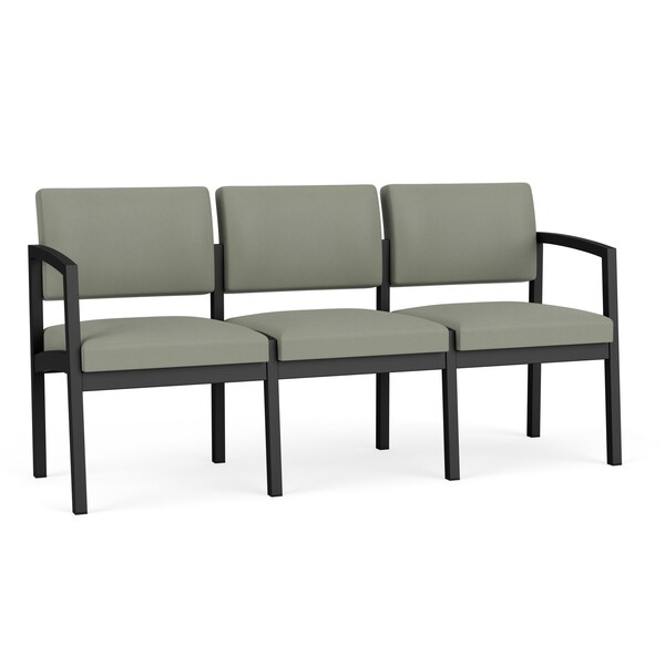 Lesro Lenox 3 Seat Tandem Seating W/ No Center Arms, 64.5 in W 24.5 in L 32 in H LS3101 - main